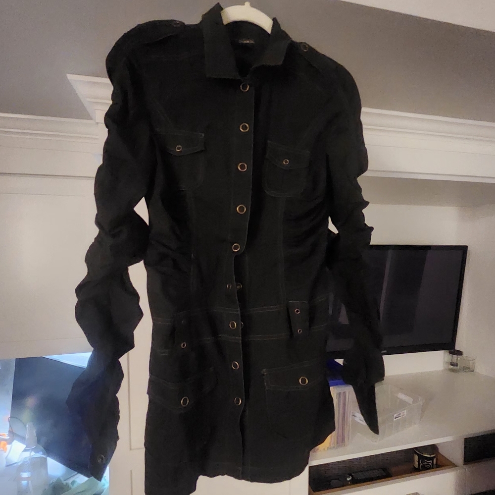 Double Zero Black Utility Jacket